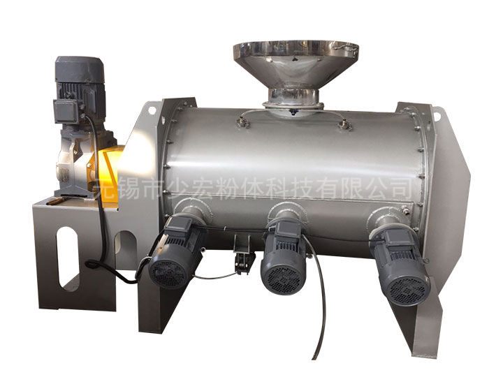 犁刀混合機(jī)配水冷夾套、噴液裝置